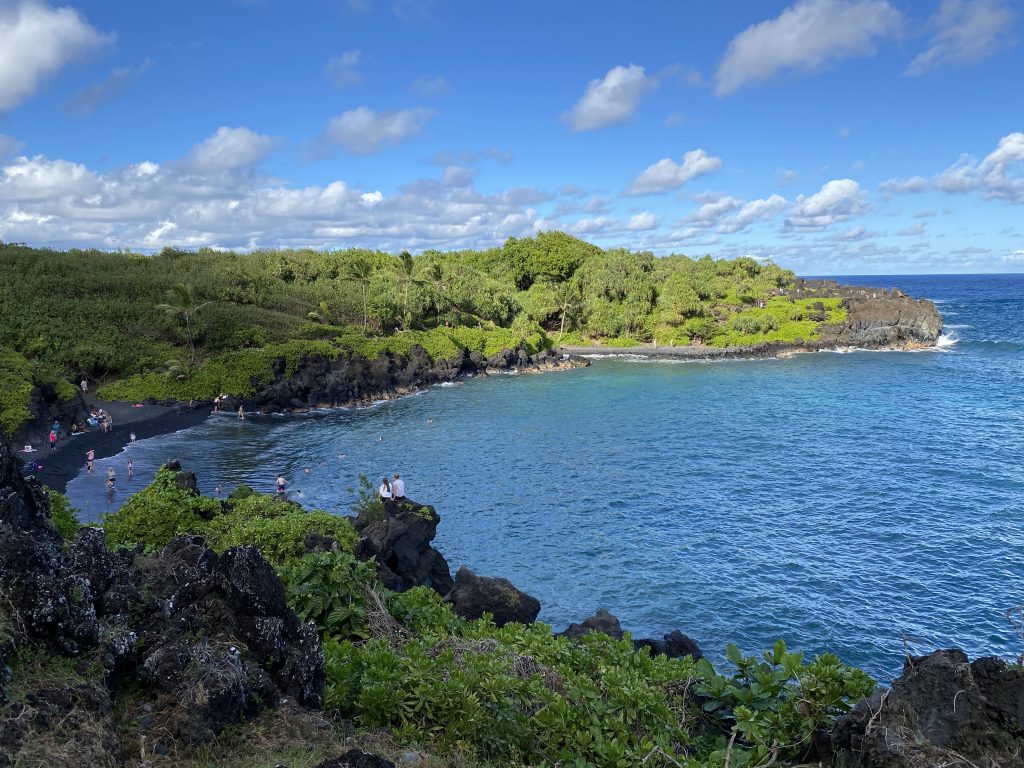 Overlooking Honokalani